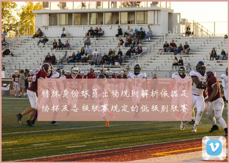 特殊身份球员出场规则解析依据足协杯及各级联赛规定的低级别联赛标准